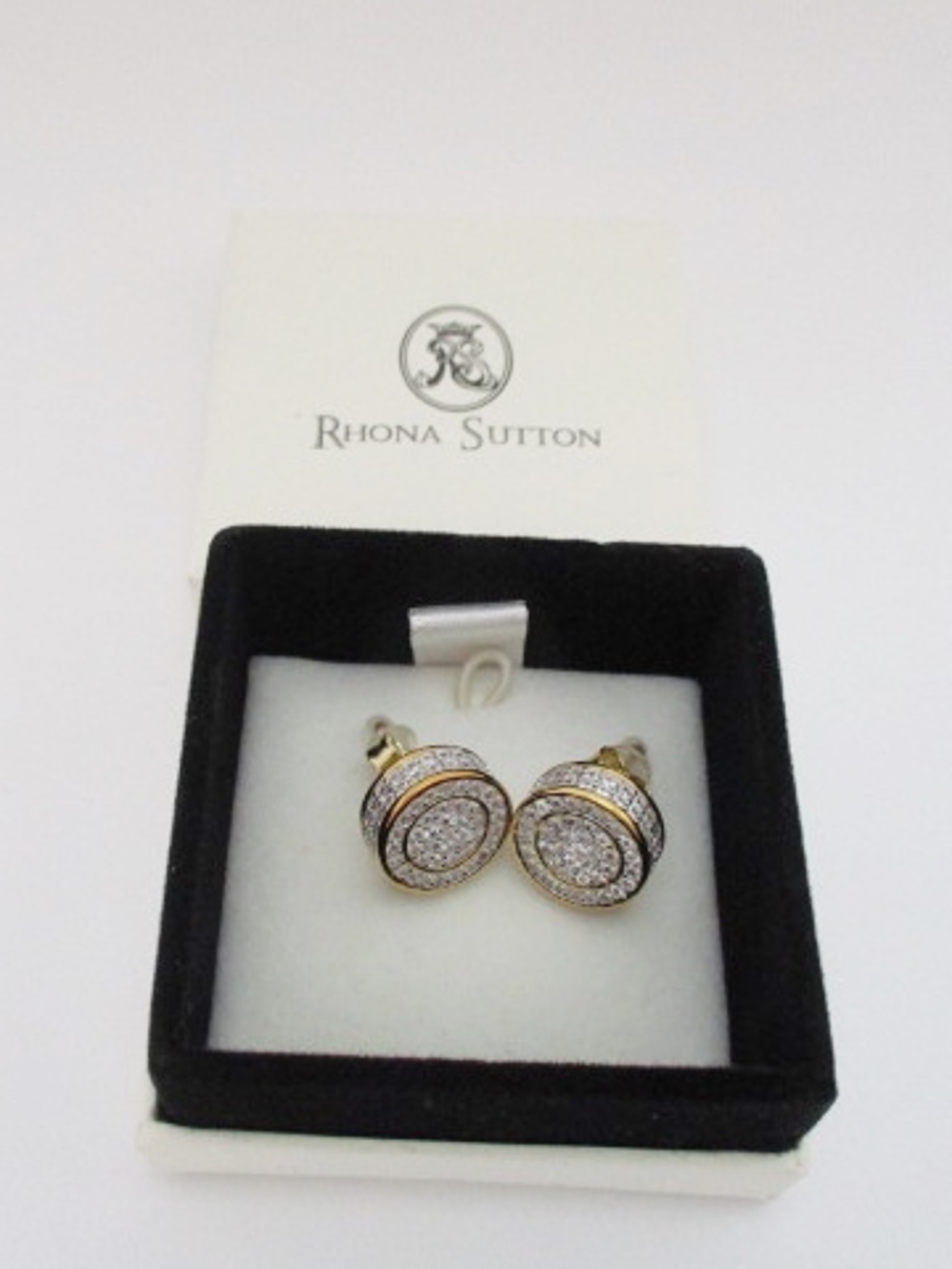 RHONA SUTTON Men's Stud Sterling Silver Earrings